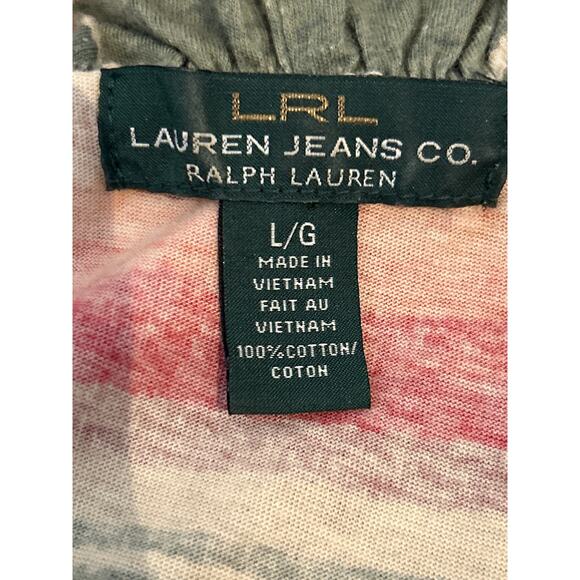 Lauren Ralph Lauren Sunset Striped Ruffle Knit Dress - Picture 4 of 6